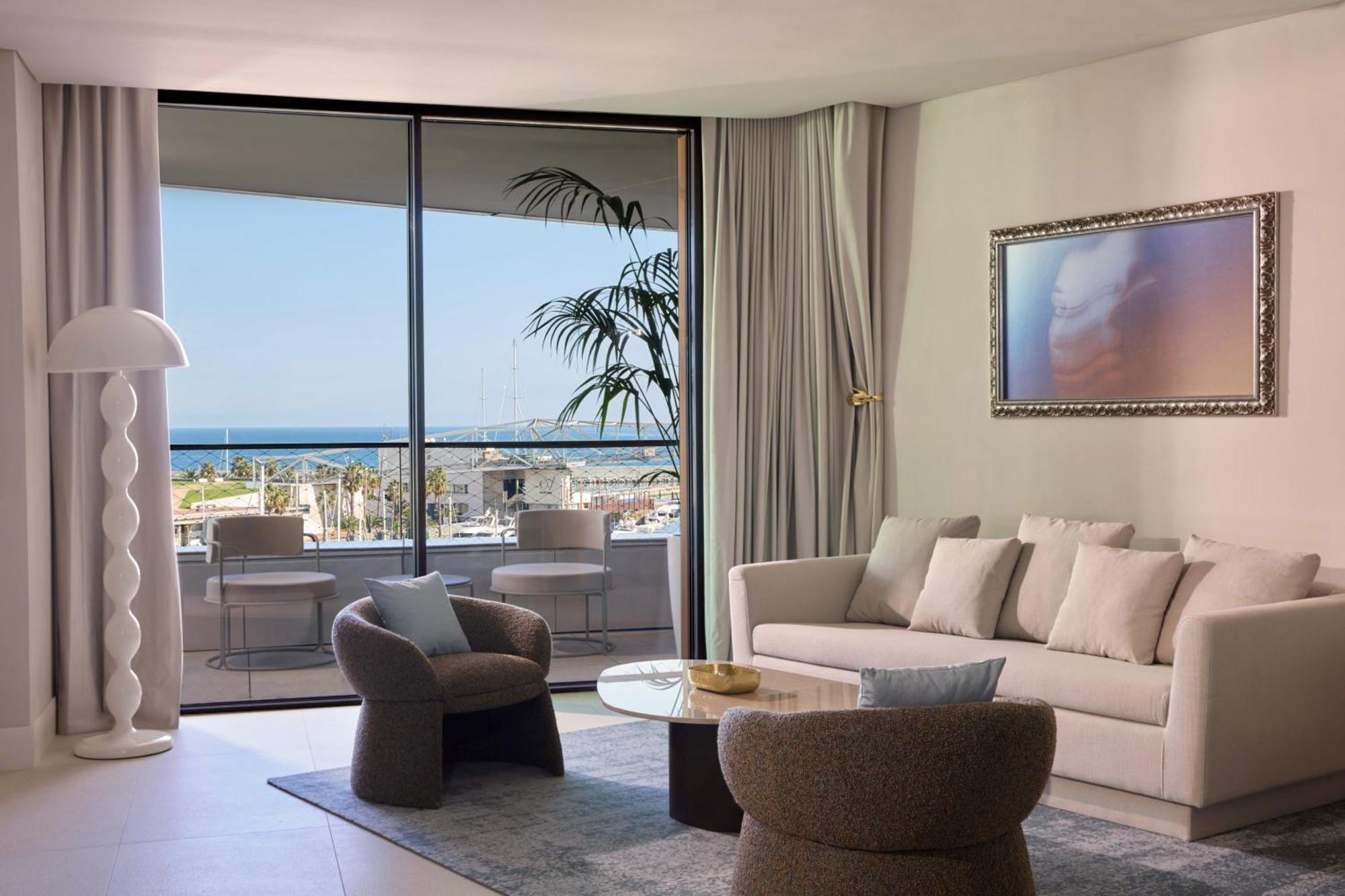 Sls Barcelona Hotel Badalona Bagian luar foto