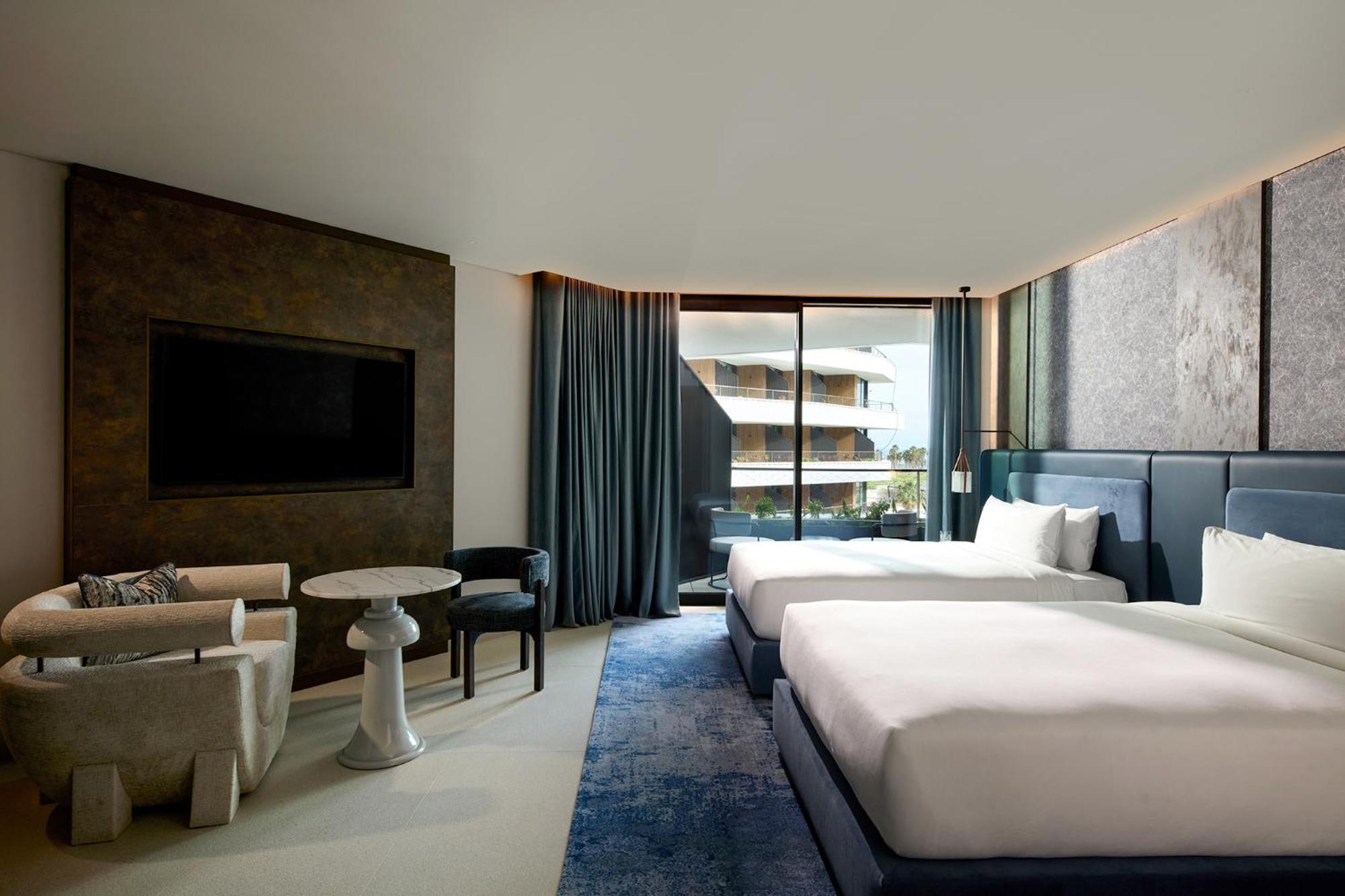 Sls Barcelona Hotel Badalona Bagian luar foto
